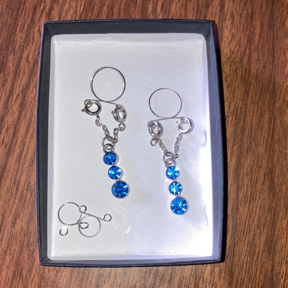 NWOT Non pierced nipple rings